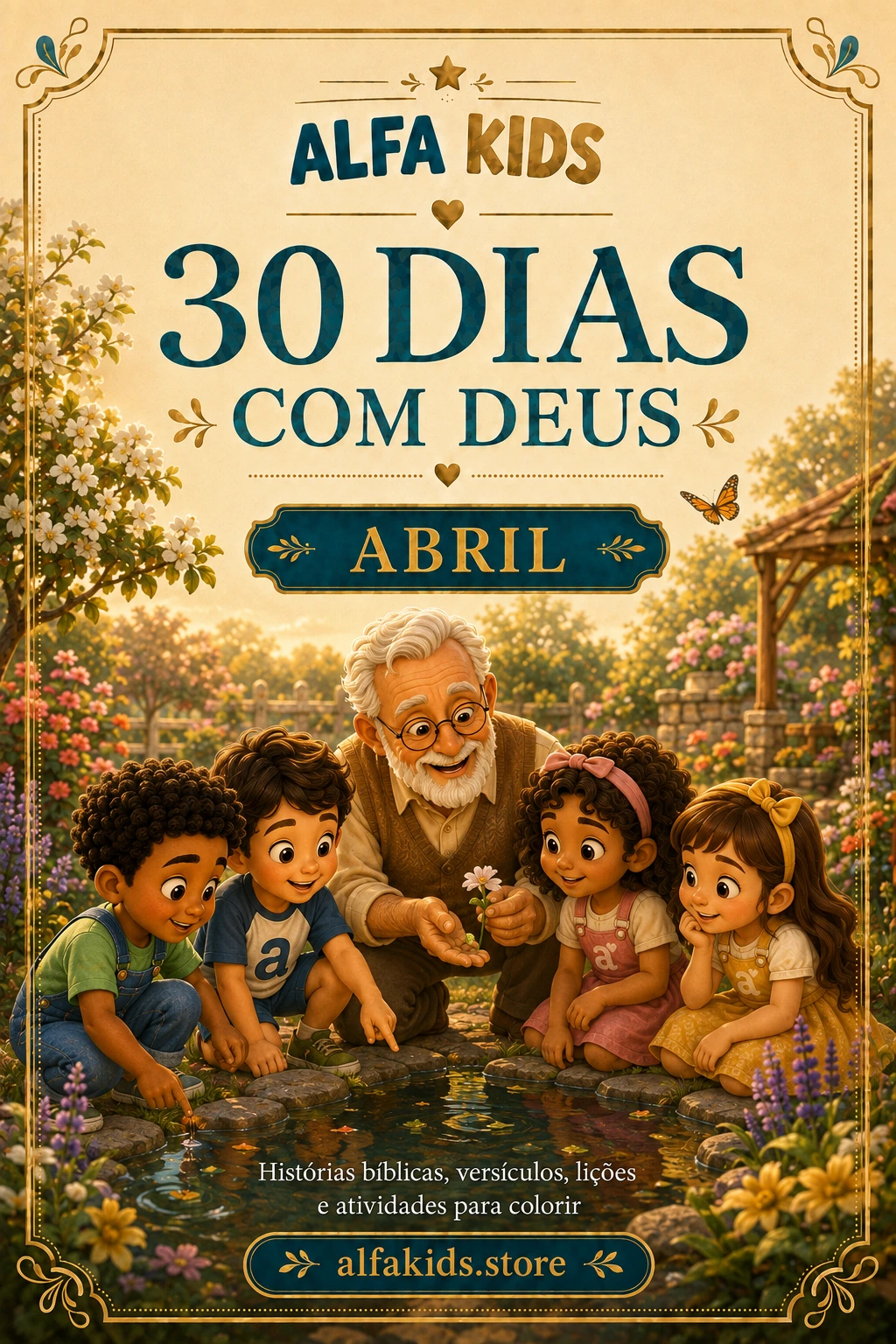 Capa do Book Alfa Kids de Abril