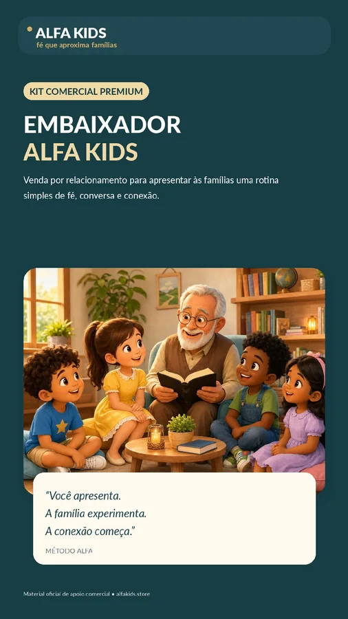 Kit Mestre para Embaixadores Alfa Kids